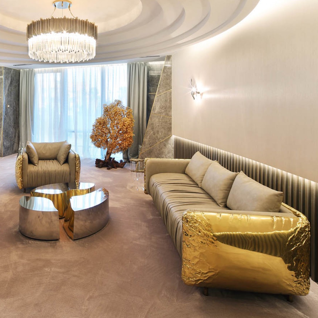 Contemporary Office Lounge in Limassol, Chipre by Sicilia Shine 