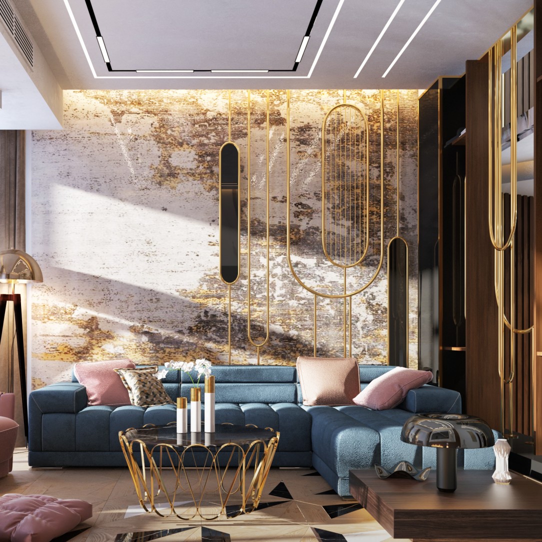 Exclusive Villas Interior in New Cairo, Egypt by Abou Samra Group