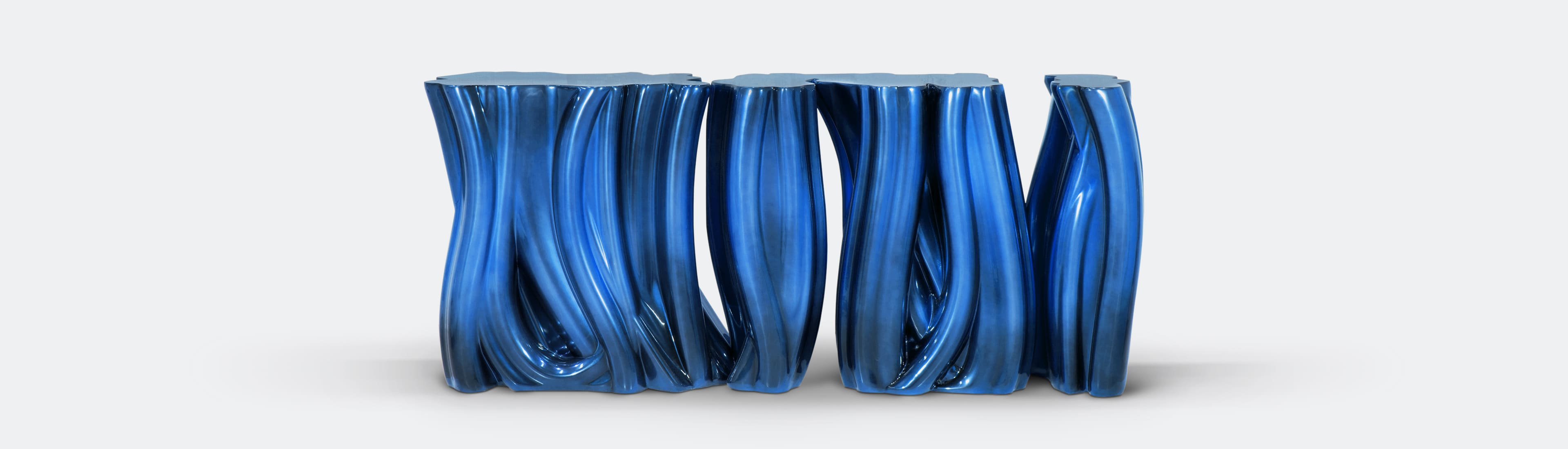 Monochrome Blue Sideboard by Boca do Lobo Statment Pieces