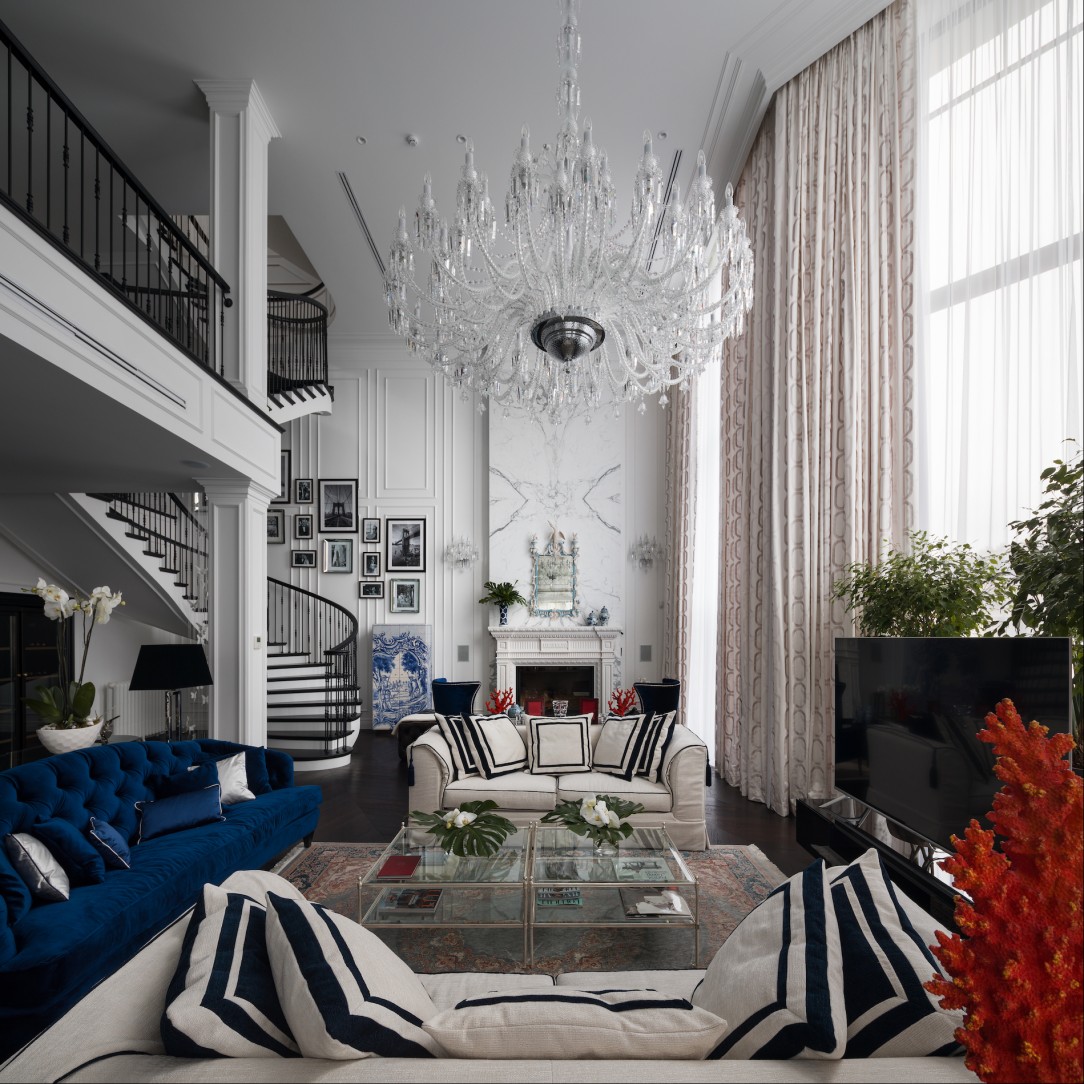 Sunny Valley Residence in Kyiv, Ukraine by Bolshakovainteriors