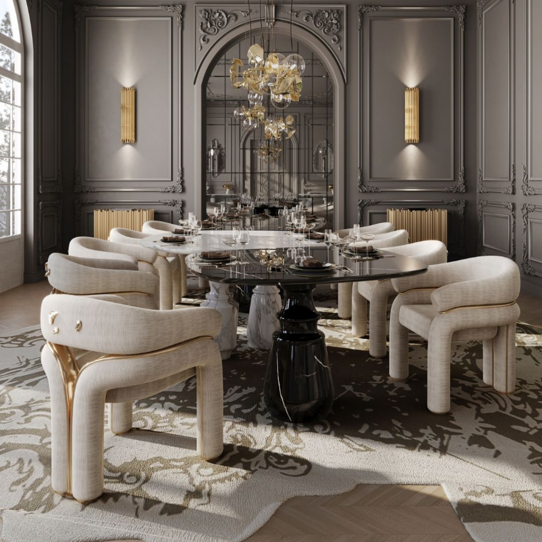Timeless Mansion in London, Uk by Boca Do Lobo Studio