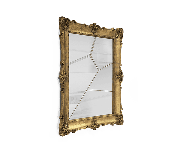 d. dinis fragmented mirror by Boca do Lobo