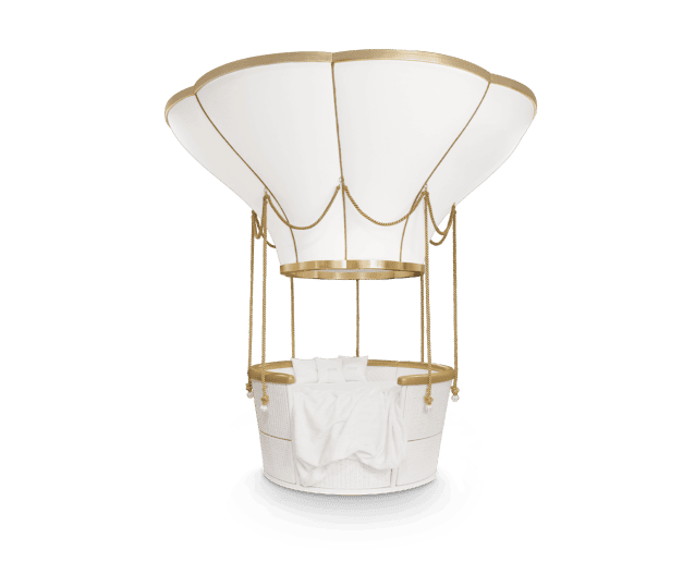 fantasy air balloon bed by Boca do Lobo
