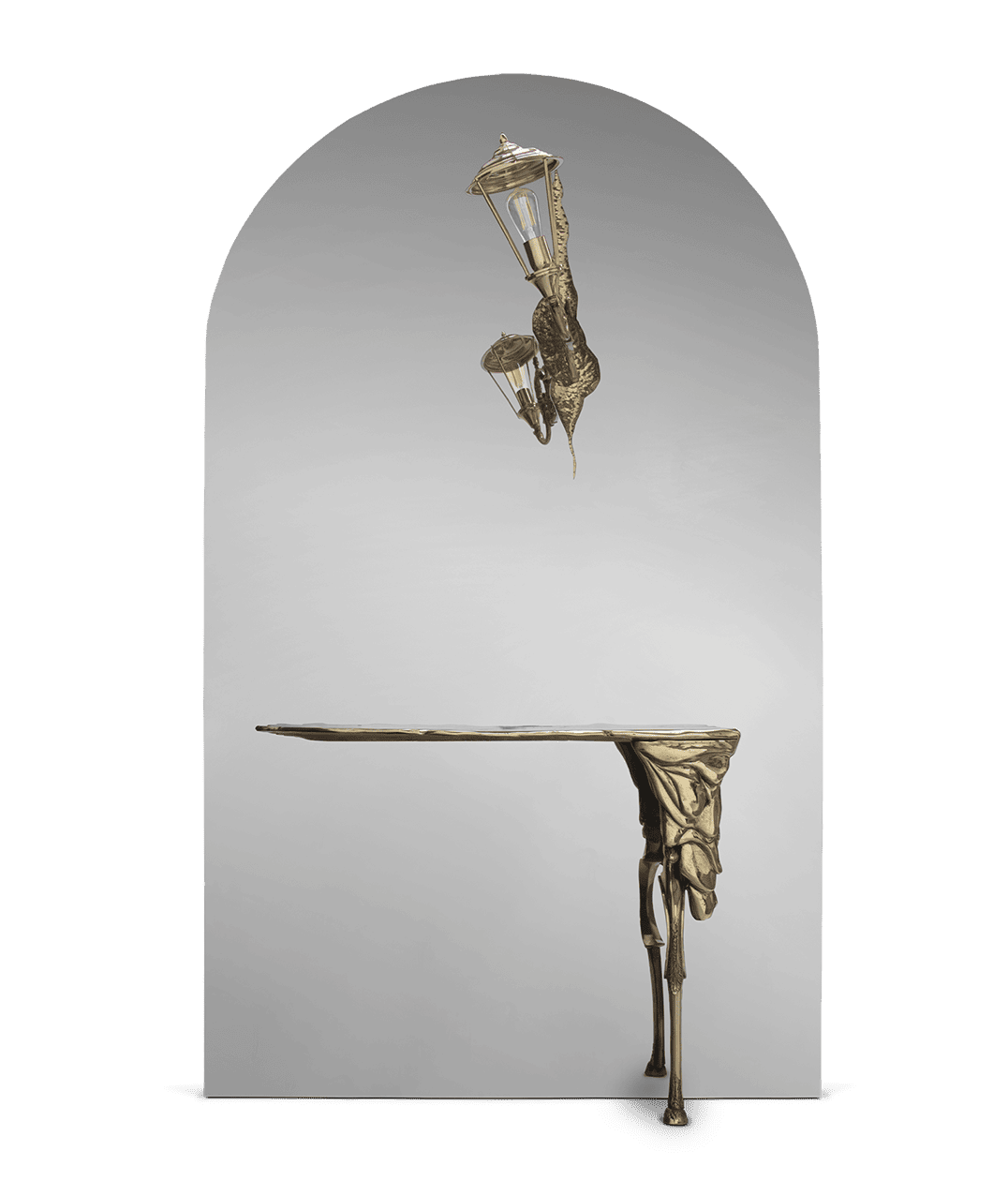 Striking Lumiere Console by Boca do Lobo