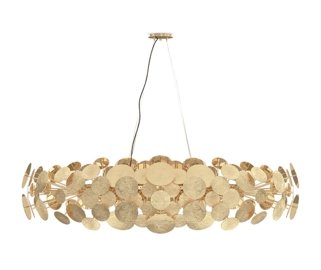 newton chandelier suspension lamp by Boca do Lobo