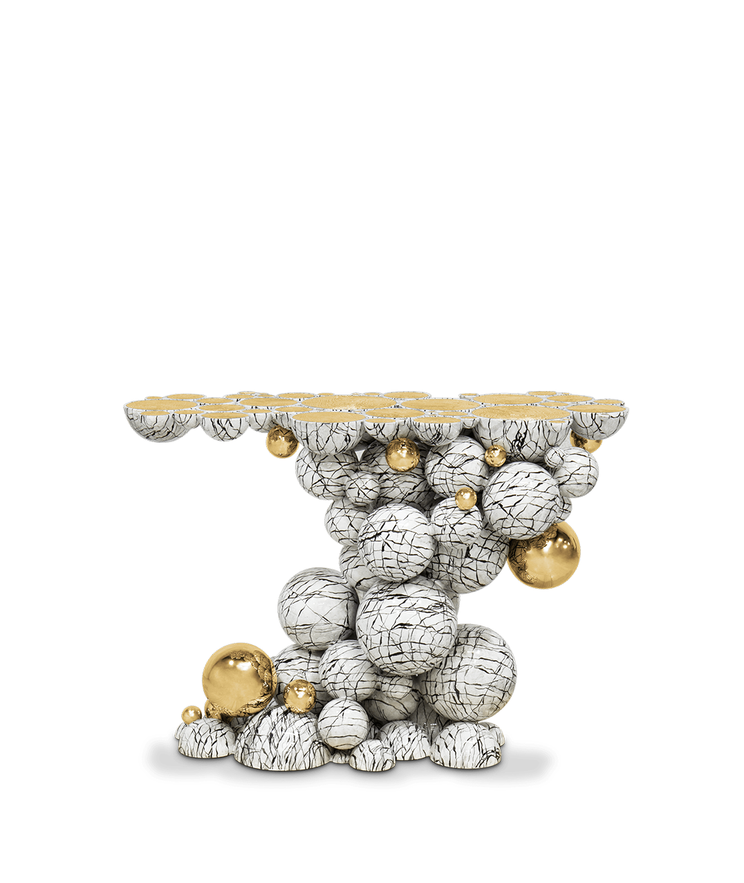 Newton Faux-marble Console by Boca do Lobo