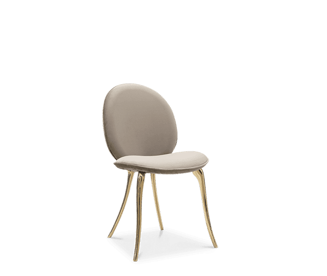 soleil cream chair by Boca do Lobo