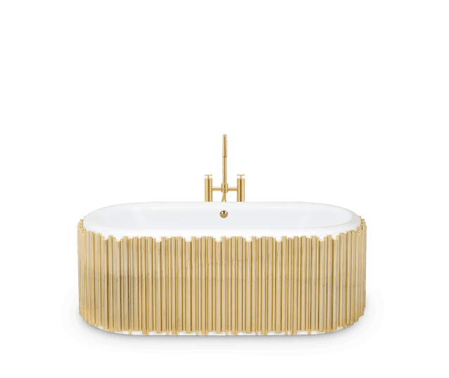 symphony oval bathtub by Boca do Lobo